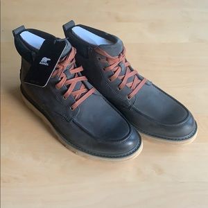 NWT - Sorel Men's Madson Moc Toe Waterproof Boot